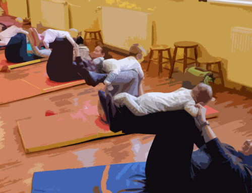 Cvičenie rodičov s deťmi